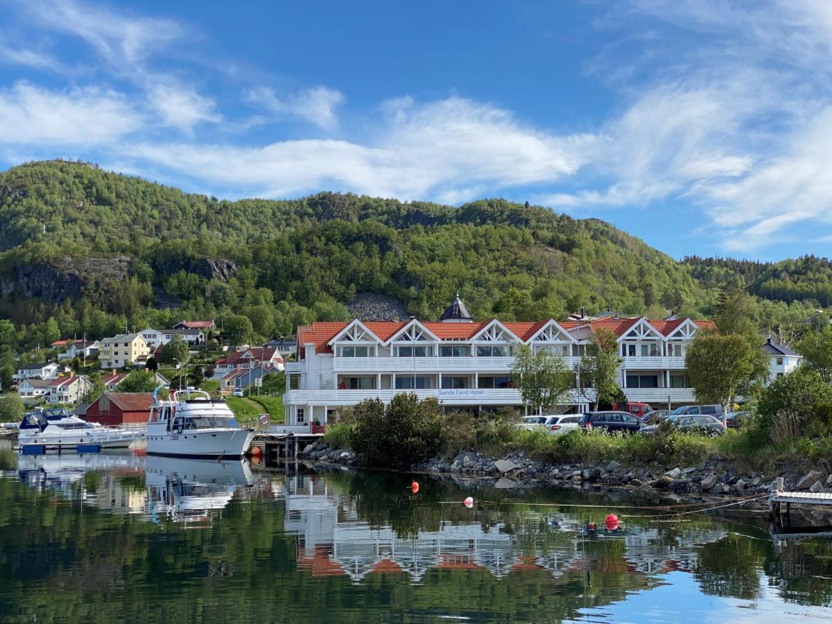 Sunde Fjord Hotel, Free And Easy Parking Solavagen Exterior foto